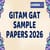 GITAM GAT Sample Papers & Mock Test 2025 - Check Free Practice Paper Here